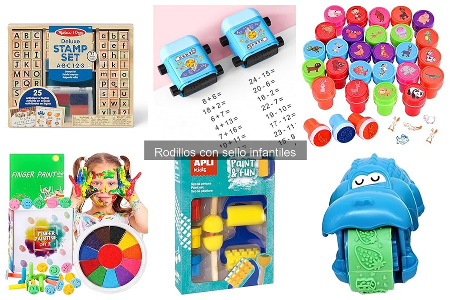 Cómo Usar Rodillos con Sello en Manualidades Infantiles