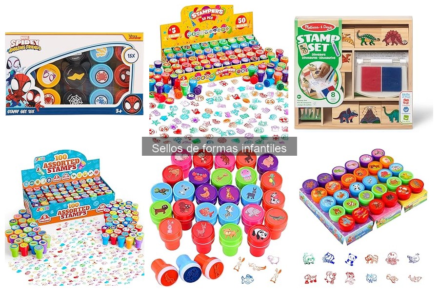 Cómo Usar Sellos de Formas Infantiles en Manualidades