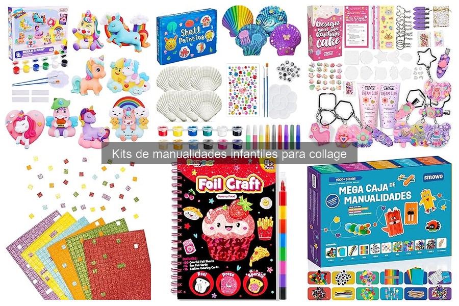 Cómo utilizar kits de manualidades infantiles para collage