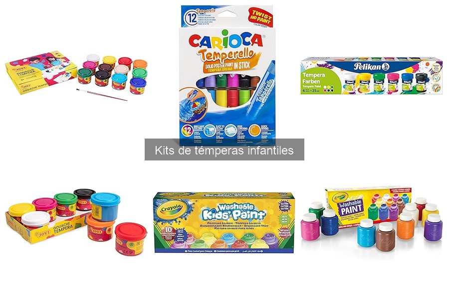 Cómo utilizar un kit de témperas infantiles con consejos creativos