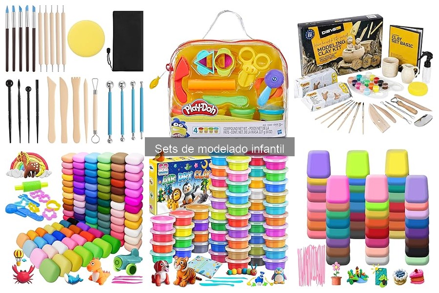 Comparativa: Arcilla vs Plastilina en Sets de Modelado Infantil