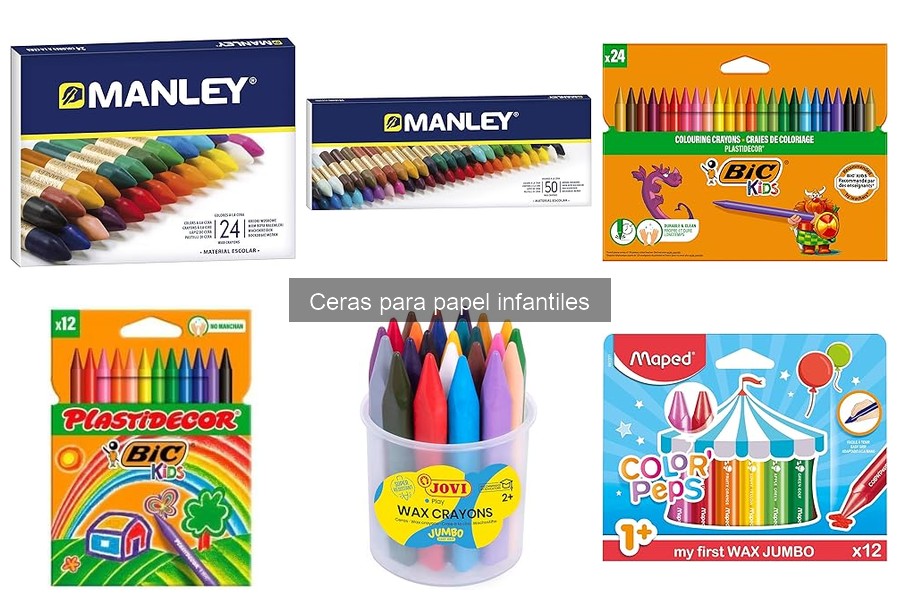 Comparativa: Ceras vs Lápices y Marcadores para Niños