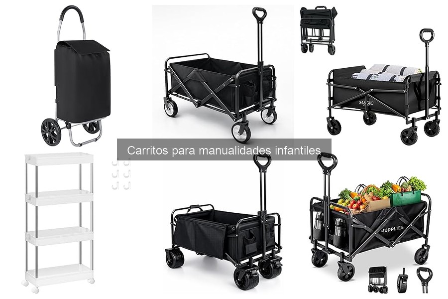 Comparativa de Carritos para Manualidades Infantiles