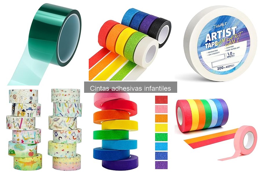 Comparativa de cintas adhesivas infantiles: calidad y precio