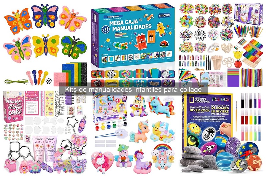 Comparativa de Kits de Manualidades Infantiles para Collage