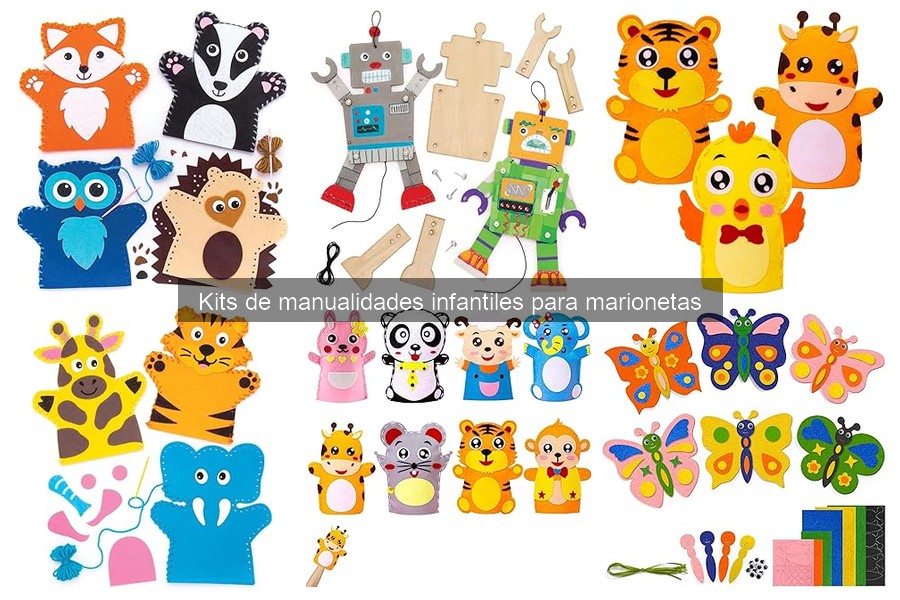 Comparativa de Kits de Manualidades para Marionetas