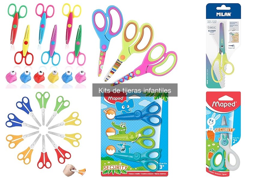 Comparativa de Kits de Tijeras Infantiles por Precio