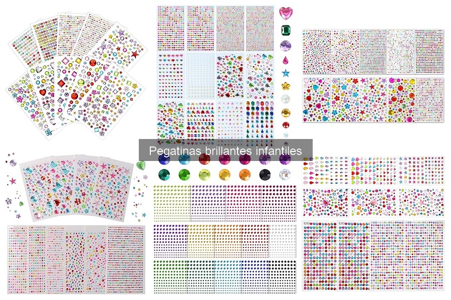 Comparativa de las Mejores Pegatinas Brillantes Infantiles