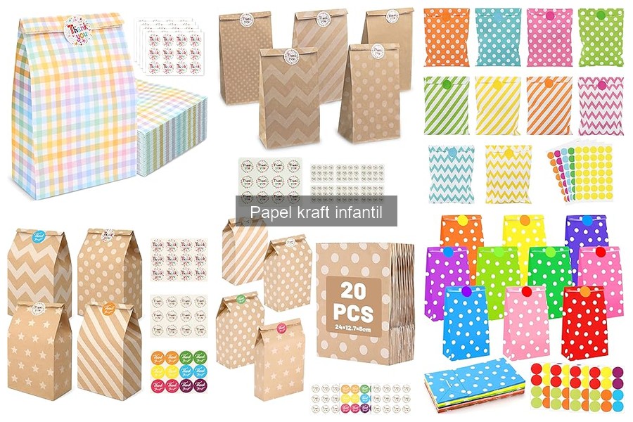 Comparativa de mejores marcas de papel kraft infantil