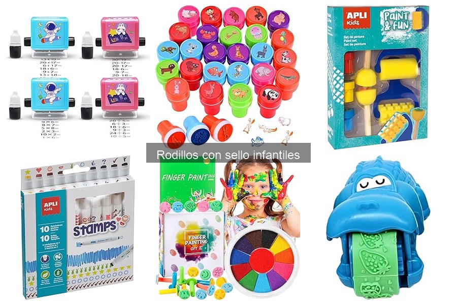 Comparativa de Mejores Rodillos con Sello Infantiles