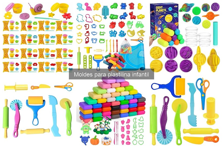 Comparativa de moldes para plastilina: económicos vs. premium