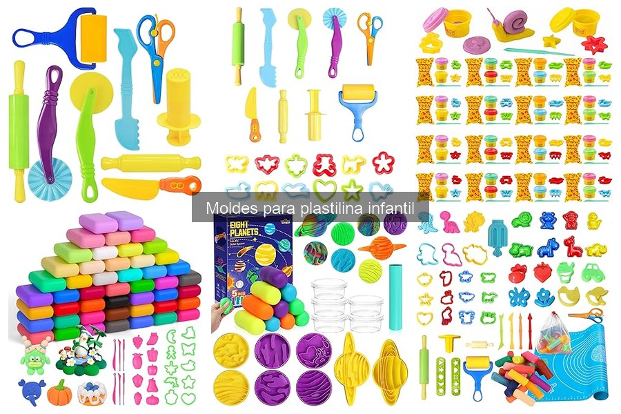 Comparativa de Moldes para Plastilina Infantil: Marcas y Precios