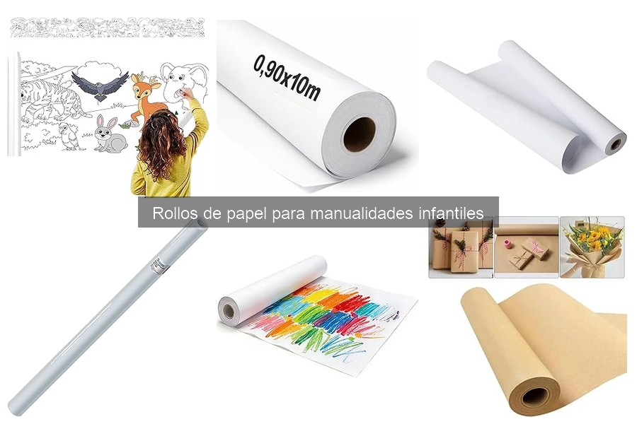 Comparativa de precios de rollos de papel para manualidades