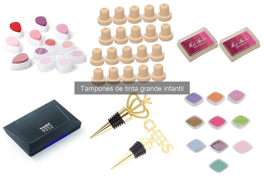 Comparativa de precios de tampones de tinta grande infantil