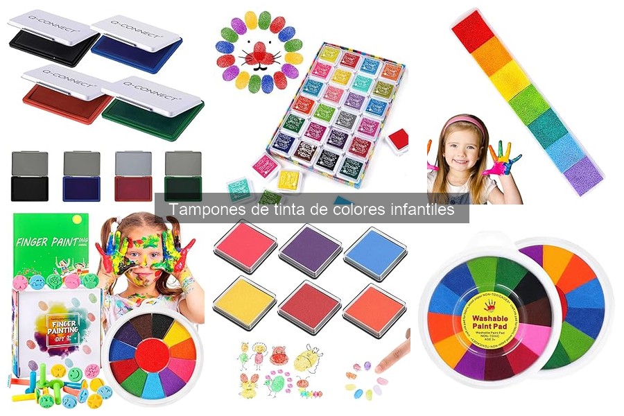 Comparativa de precios de tampones de tinta infantil
