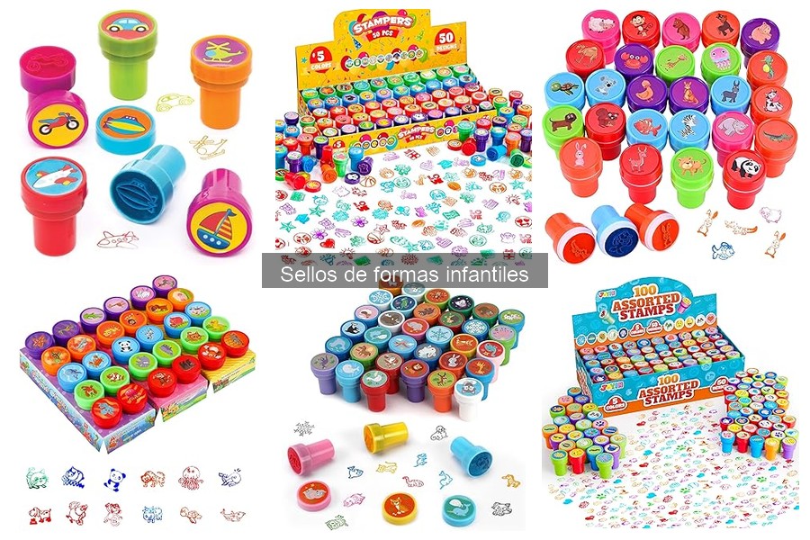 Comparativa de Sellos de Formas Infantiles: Opiniones y Marcas