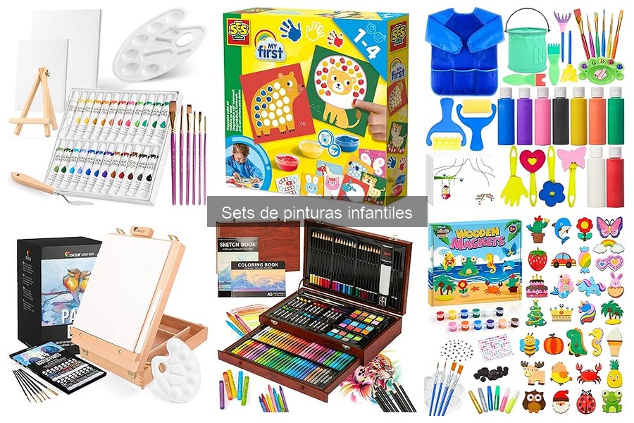 Comparativa de Sets de Pinturas Infantiles: Mejores Marcas