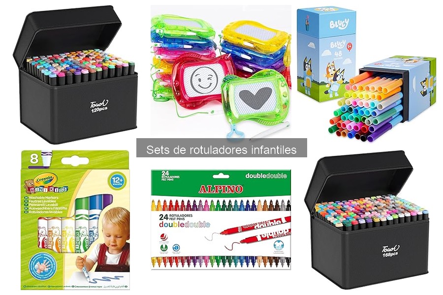 Comparativa de Sets de Rotuladores Infantiles: CRESZZLE vs NICETY