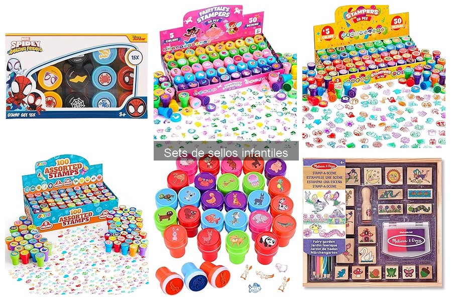 Comparativa de Sets de Sellos Infantiles: Calidad y Precio