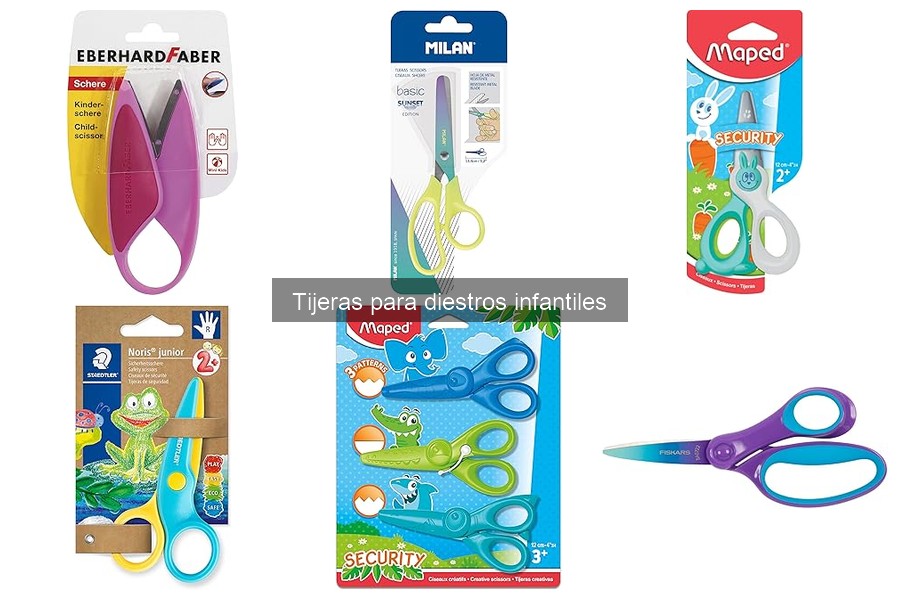 Comparativa: Mejores Tijeras para Diestros Infantiles
