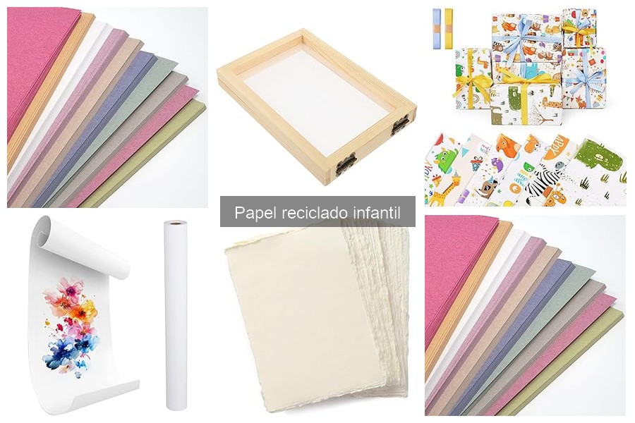 Comparativa: Papel reciclado vs convencional para manualidades