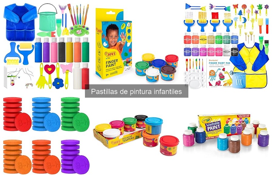 Comparativa: Pastillas de Pintura vs. Otros Materiales para Niños