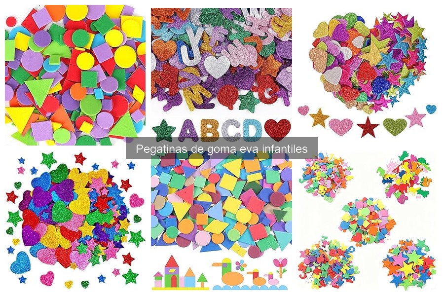 Comparativa: Pegatinas de Goma Eva vs Papel y Plástico