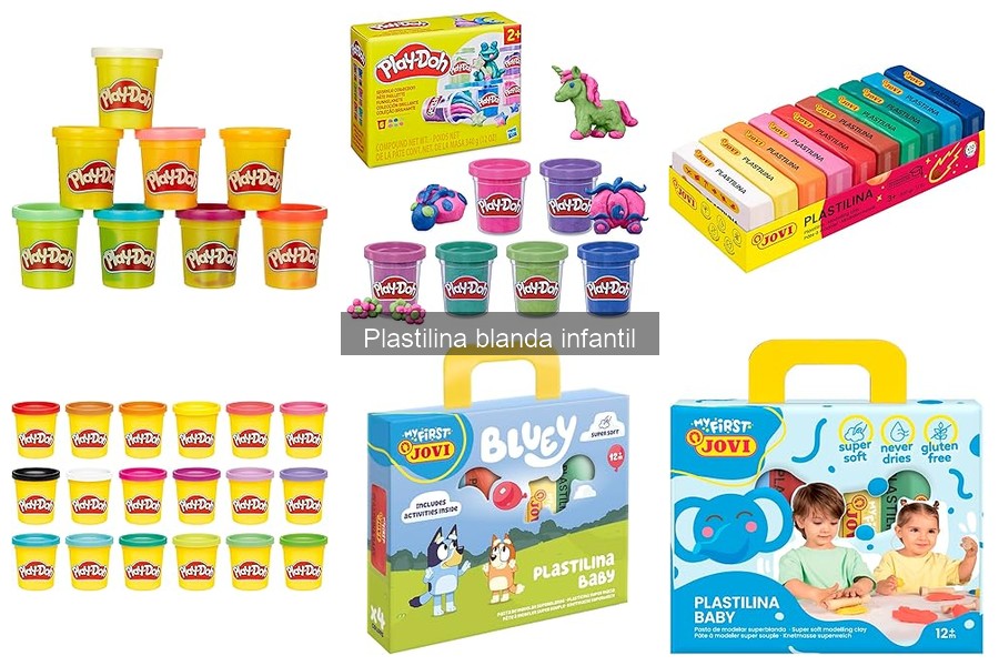 Comparativa: Plastilina Blanda vs Otras Masas Moldeables