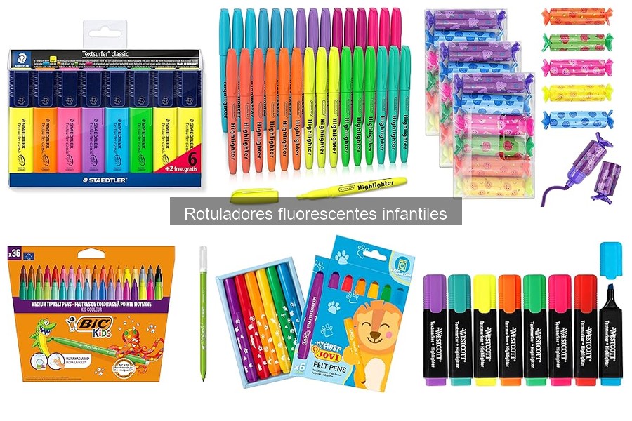 Comparativa: Rotuladores Fluorescentes vs Otros Tipos