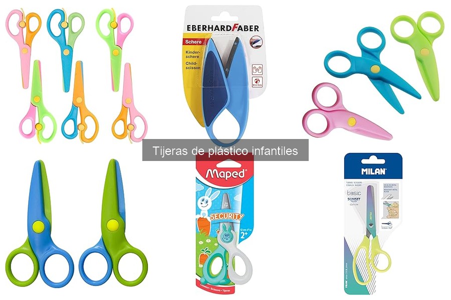Comparativa: Tijeras de plástico vs tradicionales para niños