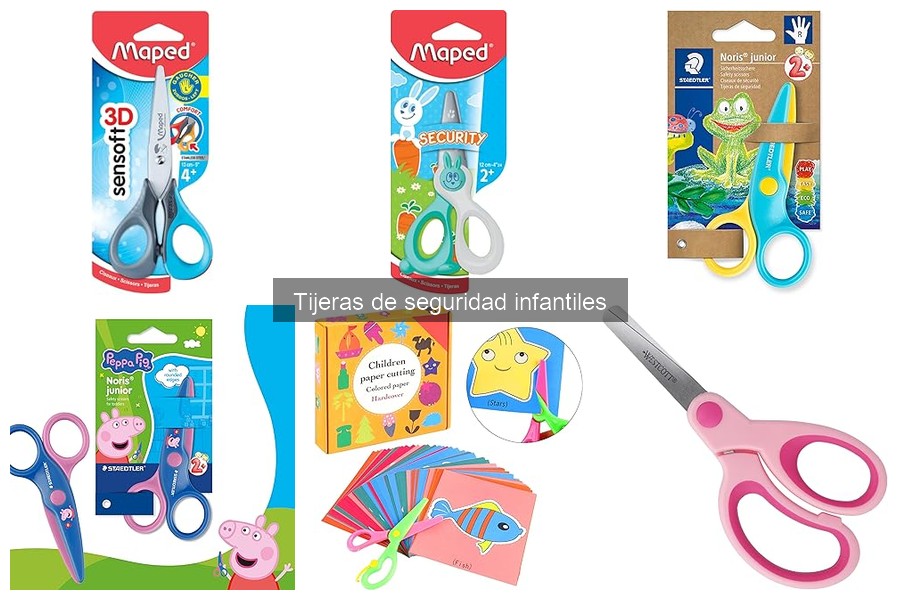 Comparativa: Tijeras de seguridad vs tijeras normales para niños