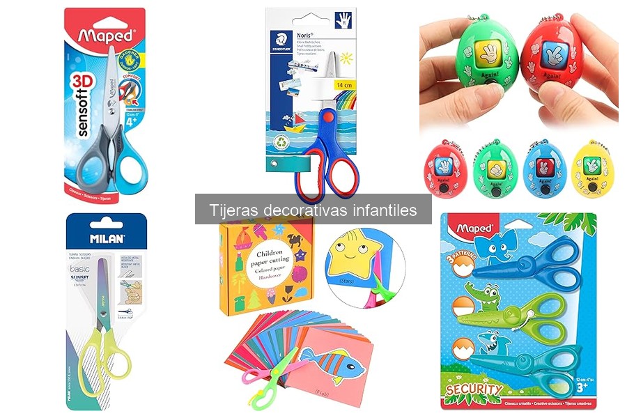 Comparativa: Tijeras Decorativas vs Tradicionales para Niños