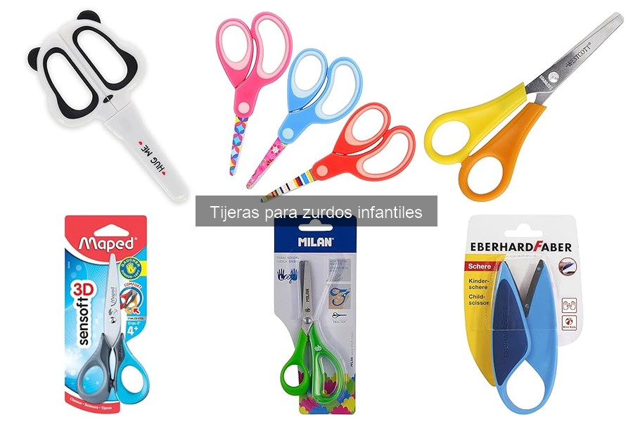 Comparativa: Tijeras para Zurdo vs. Diestro para Niños