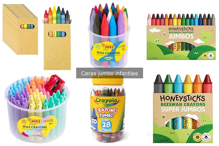 Consejos para el mantenimiento de ceras jumbo infantiles