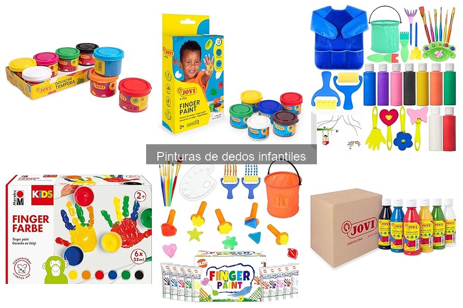 Consejos para limpiar manchas de pintura de dedos infantiles