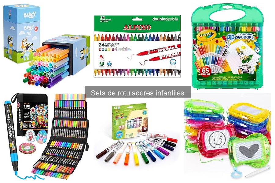 Consejos para mantener rotuladores infantiles en buen estado