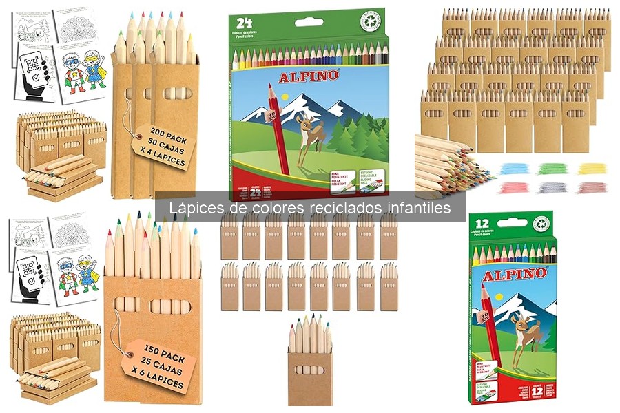 Creativas ideas para usar lápices de colores reciclados