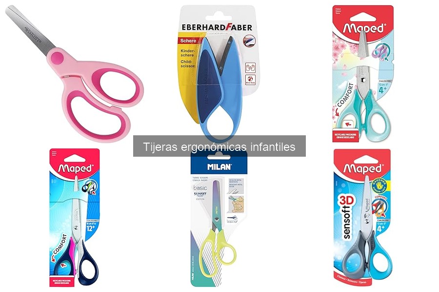 Cuidados y Mantenimiento de Tijeras Ergonómicas Infantiles