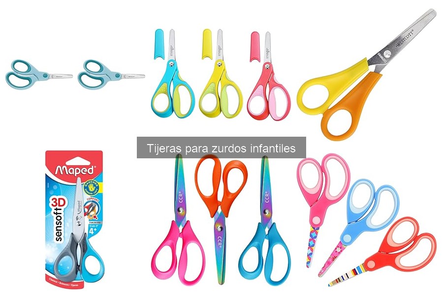 Cuidados y Mantenimiento de Tijeras para Zurdos Infantiles