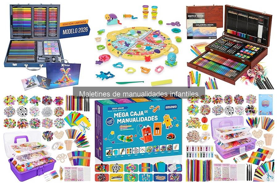 Descubre los Tipos de Maletines de Manualidades Infantiles
