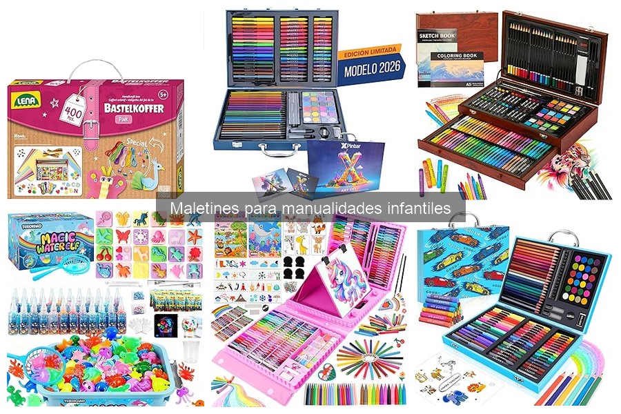 Descubre Ofertas en Maletines para Manualidades Infantiles