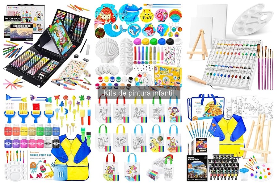 Descubre qué son los kits de pintura infantil