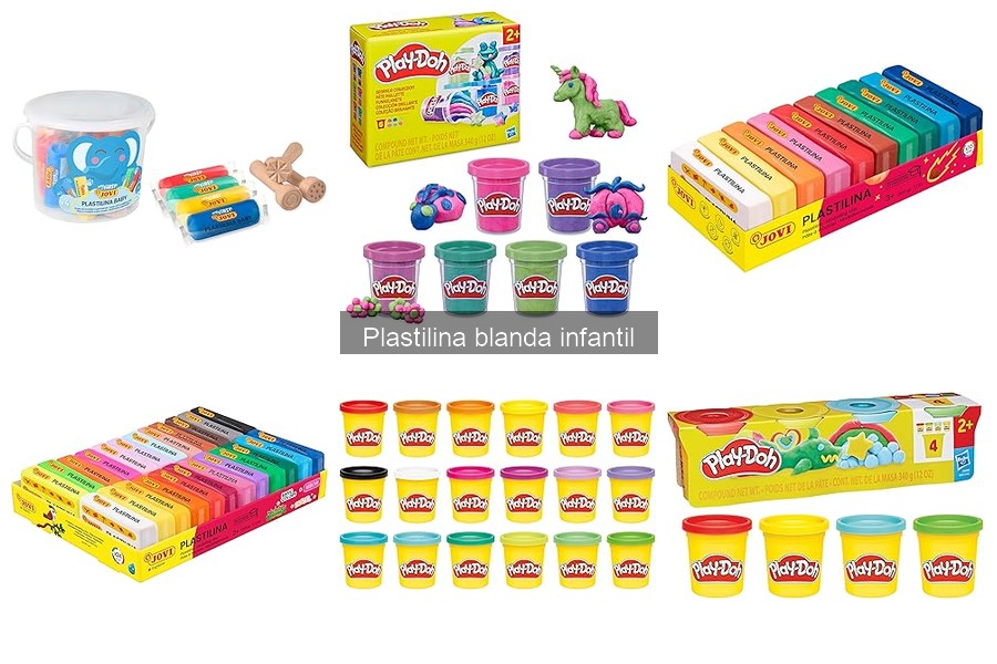 Diferencias entre plastilina blanda y plastilina al aire