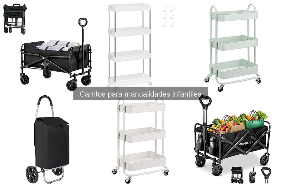 Dónde comprar carritos para manualidades infantiles a buen precio