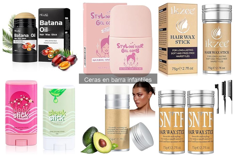 ¿Dónde comprar ceras en barra infantiles al mejor precio?