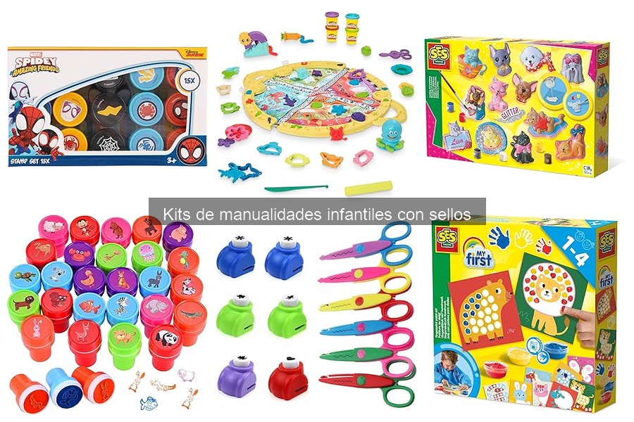 Dónde comprar kits de manualidades infantiles con sellos