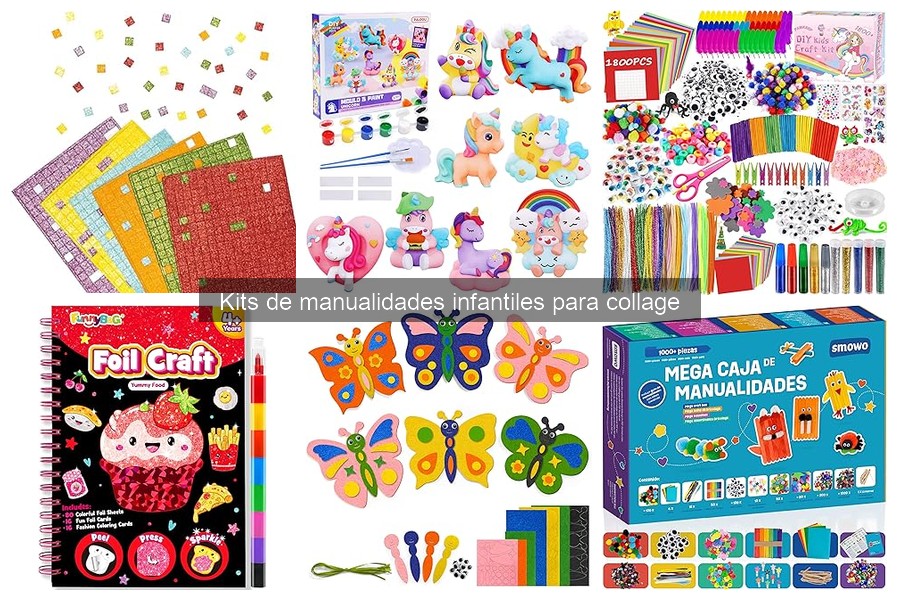 Dónde comprar kits de manualidades infantiles para collage