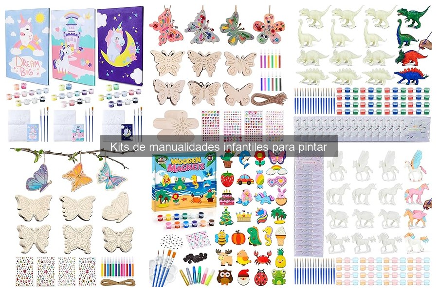 Dónde comprar kits de manualidades infantiles para pintar baratos
