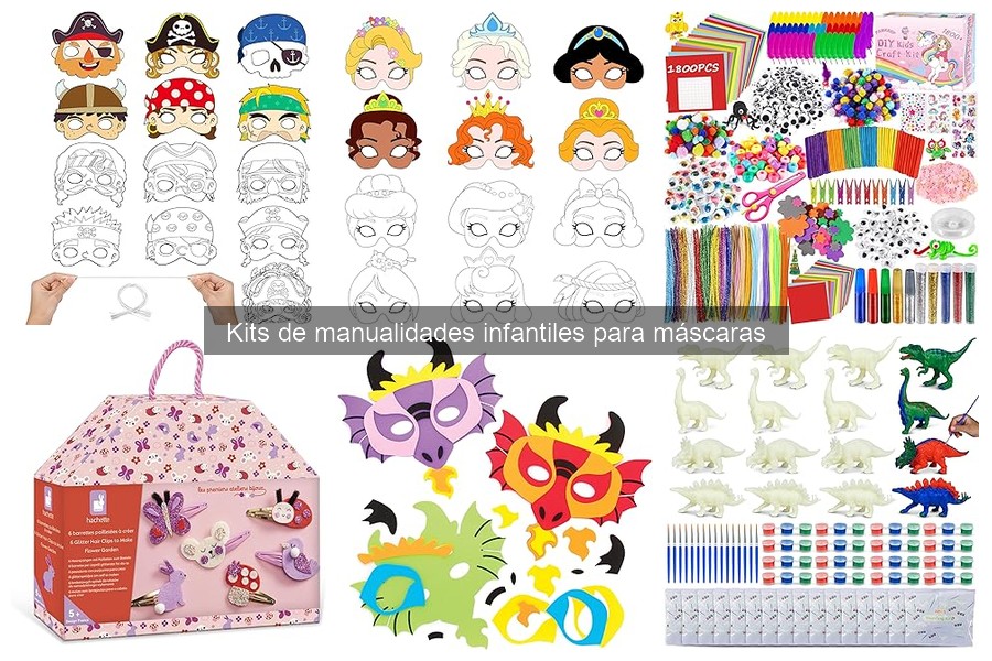 Dónde comprar kits de manualidades para máscaras infantiles