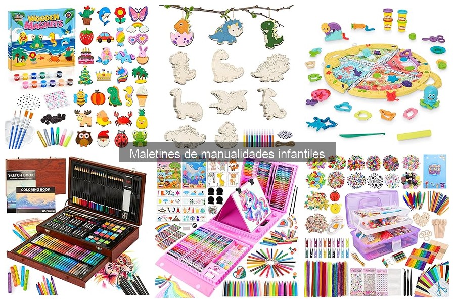 Dónde Comprar Maletines de Manualidades Infantiles